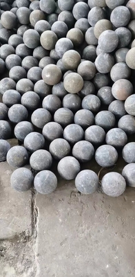 125mm SAG Forged Grinding Balls 60 - 65HRC Mine Mill Balls