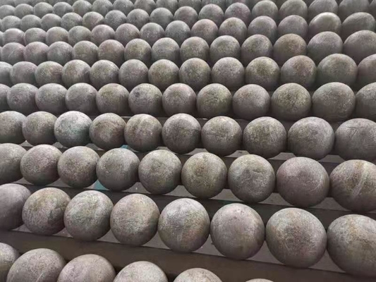 100mm B3 Solid Steel Ball , 65HRC Steel Forged Ball Custom Made