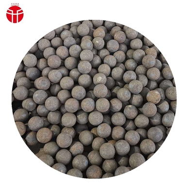 20mm 160mm Forged Grinding Balls 4 Inch Crushed Solid Steel Balls For Mine Ball Mill