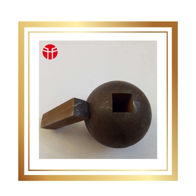 Wear Resisting Grinding Media Balls 65HRC 160mm High Chrome Grinding Media Ball For Mining