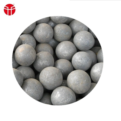 120mm 62HRC Grinding Media Balls , Carbon Forged Steel Grinding Balls