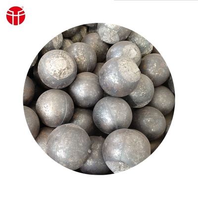 Zinc Mines And Copper Mines Cast Steel Grinding Ball HRC45 - 65 Cr10-15%