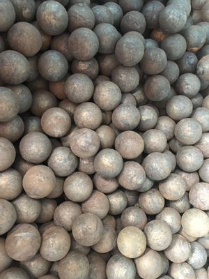 50 - 60HRC Sag Mill Forged Grinding Steel Ball 3 Inch 12J/CM2 min