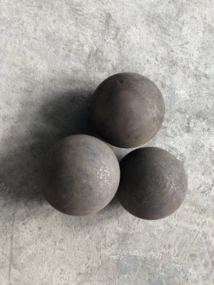 50 - 60HRC Sag Mill Forged Grinding Steel Ball 3 Inch 12J/CM2 min