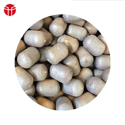 Wear Resistant Casting Grinding Cylpebs 48 - 53HRC Forged Steel Ball