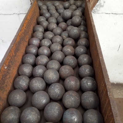 Unbreakable Ball Mill Balls High Manganese Forged Hot Rolling