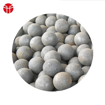 3 Inch Steel Grinding Media 80mm Wear Resistance Iron Grinding Balls For Copper Mine