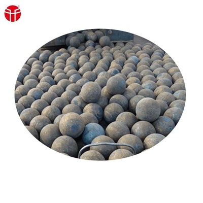 Heat Treatment Forged Steel Balls Quenching High Hardness No Breakage Hot Rolling