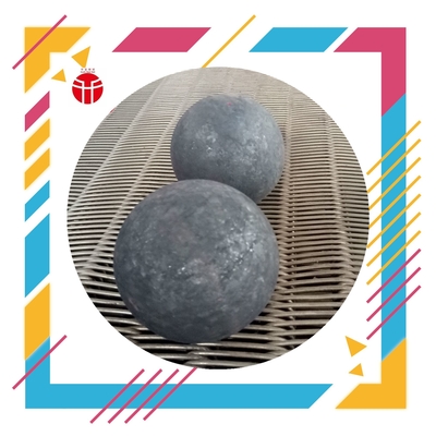 55 - 65HRC High Hardness Forged Grinding Media Balls For Mining
