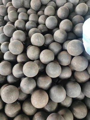 Industry Steel Forged Grinding Balls 20 - 150mm Grinding Media Cast Balll