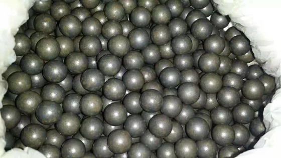 Ball Mill Wear Resistant Forged Grinding Steel Balls Round Without Breaking
