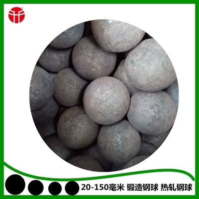 80mm 100mm 125mm Forged Grinding Balls For Ball Mill Gold Mine /Copper Mine