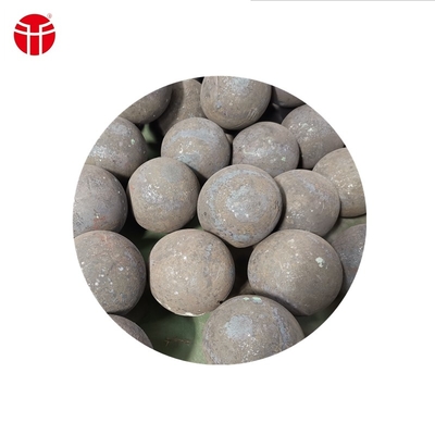 80mm Forged Grinding Steel Balls High Hardness Low Breakage