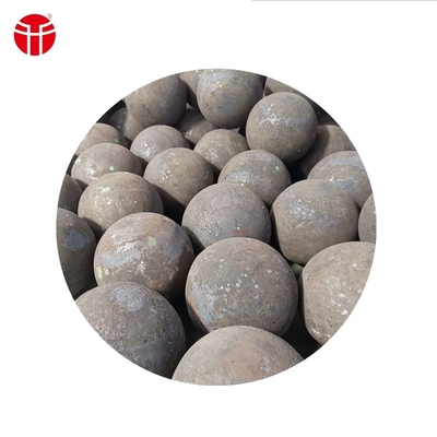 80mm Forged Grinding Steel Balls High Hardness Low Breakage