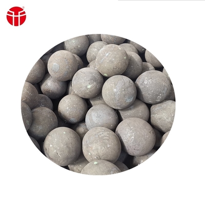80mm Forged Grinding Steel Balls High Hardness Low Breakage