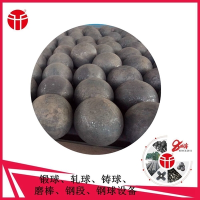 High Hardness Ball Mill Grinding Media Steel Ball ISO 80-150mm