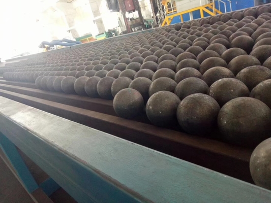 B3 High Hardness Forged Grinding Balls 120MM 60-65HRC For SAGmill