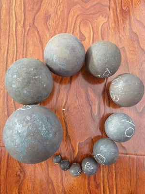 B3 High Hardness Forged Grinding Balls 120MM 60-65HRC For SAGmill